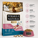 FÓRMULA NATURAL SUPER PREMIUM PRO CÃES FILHOTES PORTES MINI E PEQUENO SABOR FRANGO E BATATA-DOCE