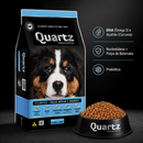 QUARTZ FILHOTES RAÇAS MEDIAS E GRANDES 15KG