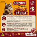 MAGNUS PREMIUM TODO DIA GATOS ADULTOS SABOR MIX CARNE E FRANGO