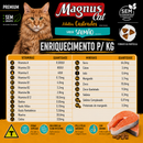 MAGNUS CAT PREMIUM GATOS ADULTOS CASTRADOS SALMÃO