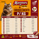 MAGNUS PREMIUM TODO DIA GATOS ADULTOS SABOR MIX CARNE E FRANGO