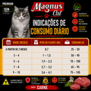 Magnus Cat Premium Gatos Adultos Carne