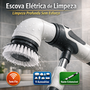 Escova 9 Em 1 Recarregável De Limpeza Ajustável Janela Banheiro Cozinha Multifuncional Sem Fio