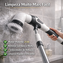 Escova 9 Em 1 Recarregável De Limpeza Ajustável Janela Banheiro Cozinha Multifuncional Sem Fio